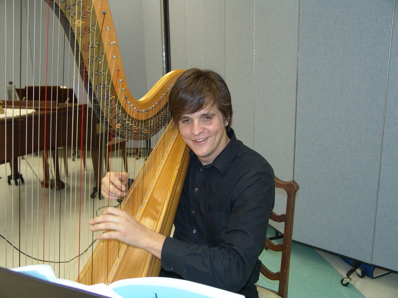 John McColley, harpist