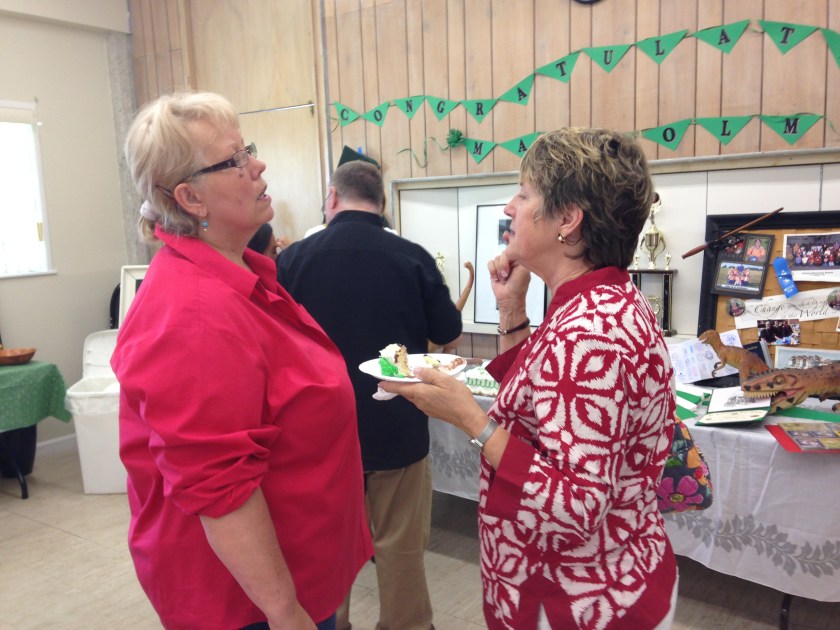 Denise Williams and Sue Sherwood