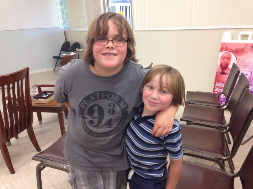 Brotherly love - Ian and Owen Blair Catala