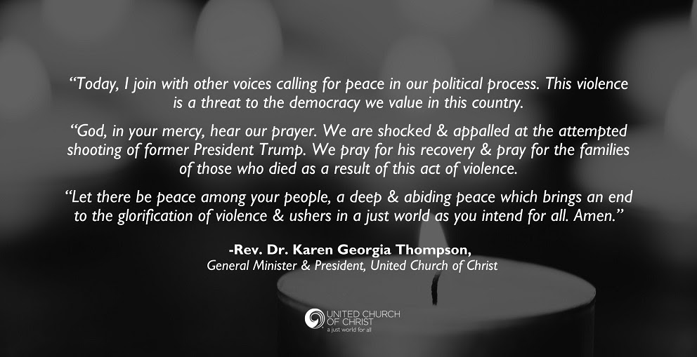 UCC GMP calls for peace after assassination attempt on former President&nbsp;Trump